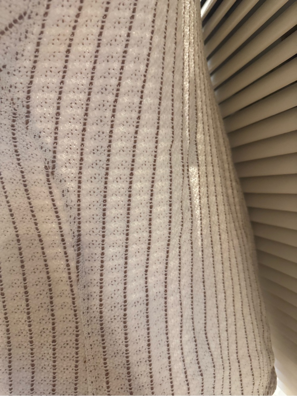 NIC+ZOE Cream Jacket with Tan Trim - Picture 5 of 7